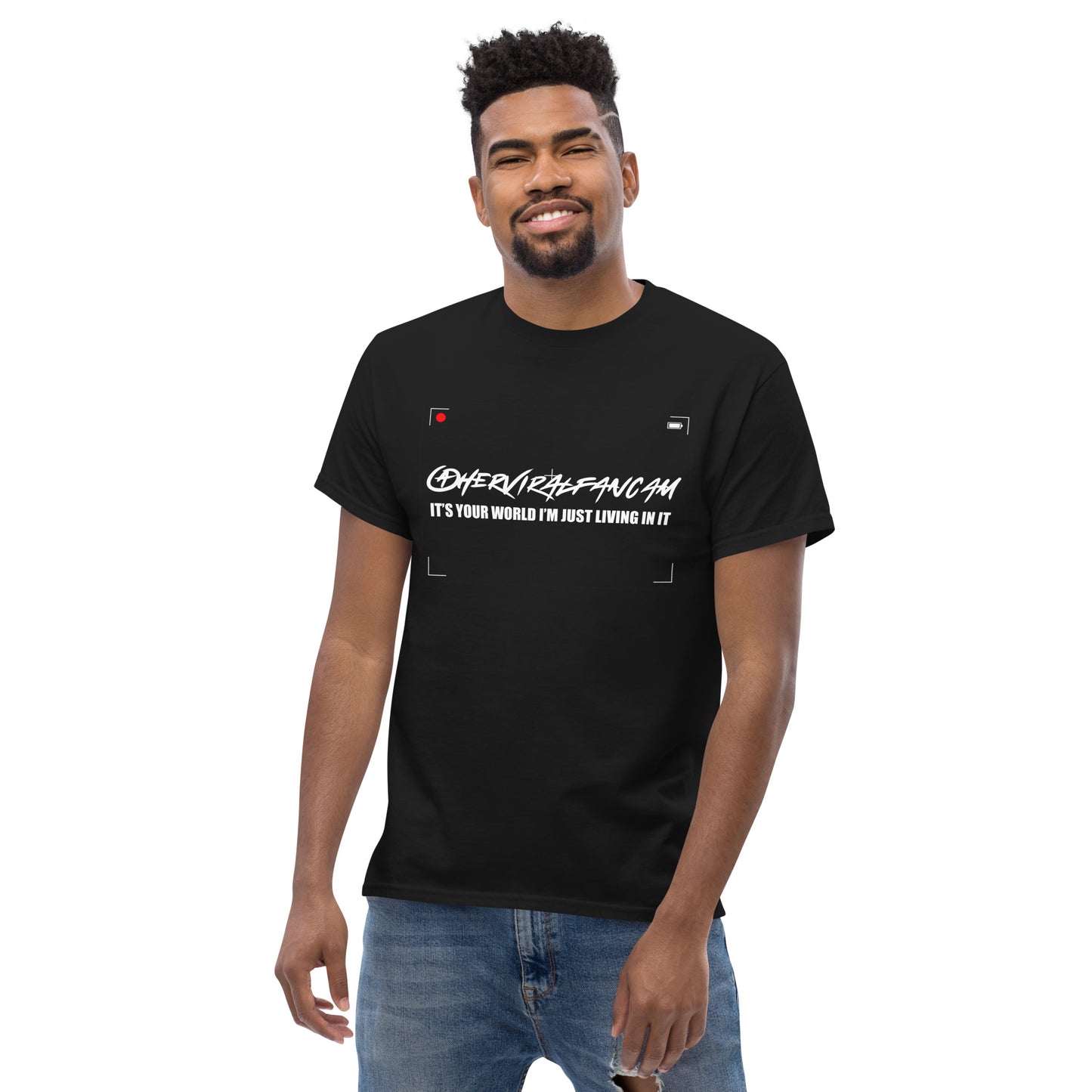 Her Viral Fan Cam Men's classic tee