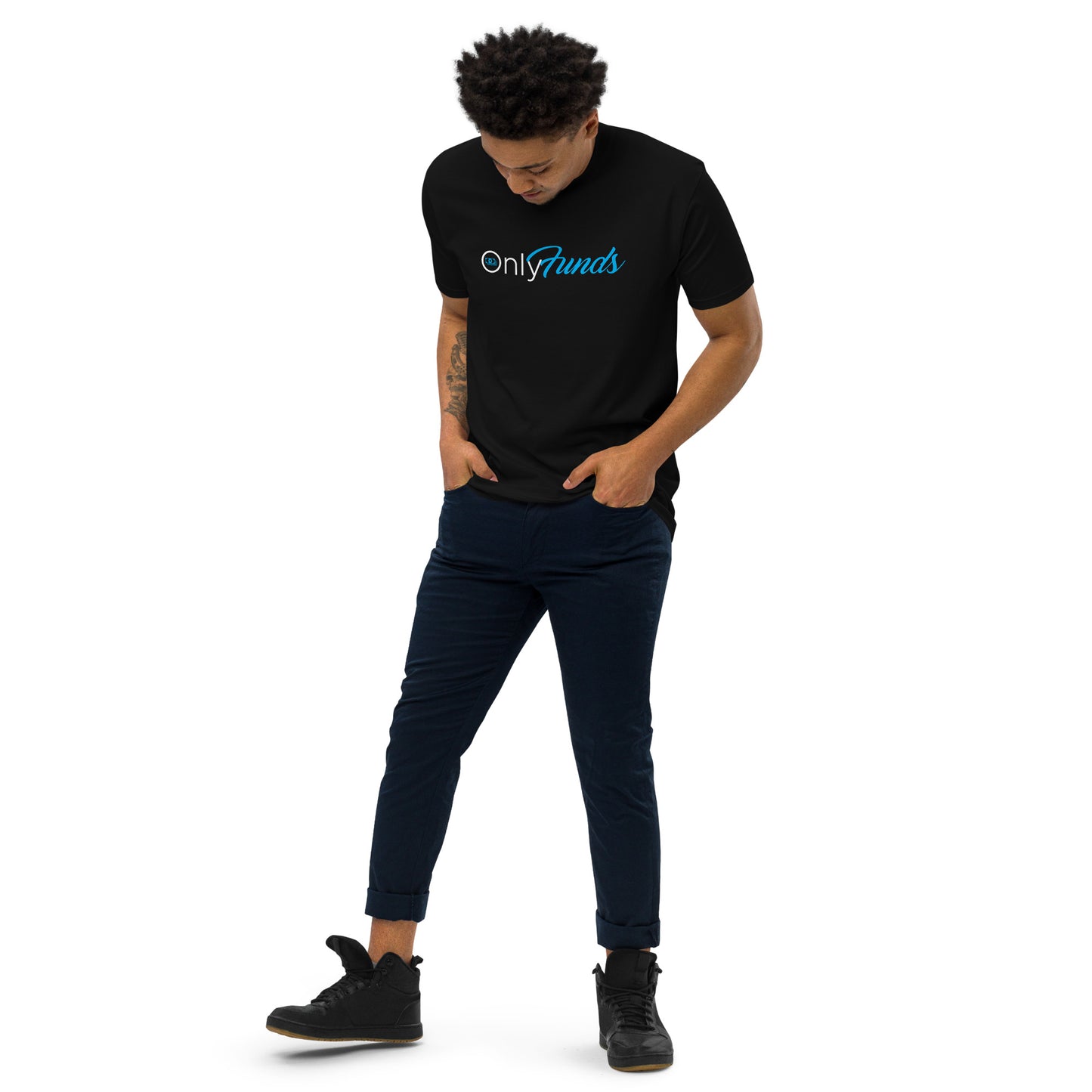 OnlyFunds Premium Men’s heavyweight tee